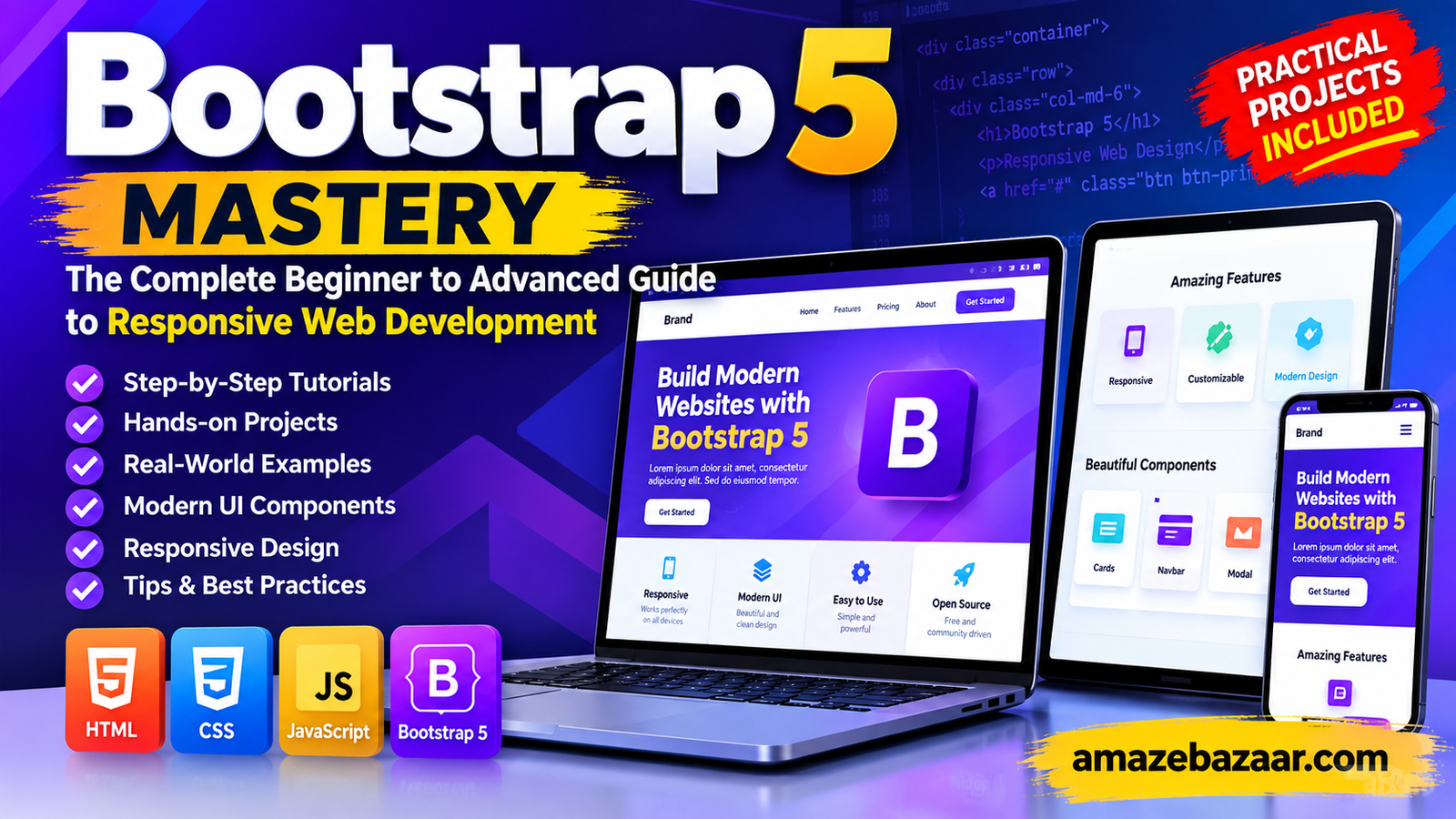 Bootstrap 5 Mastery: From Beginner to Professional Front-End Developer
