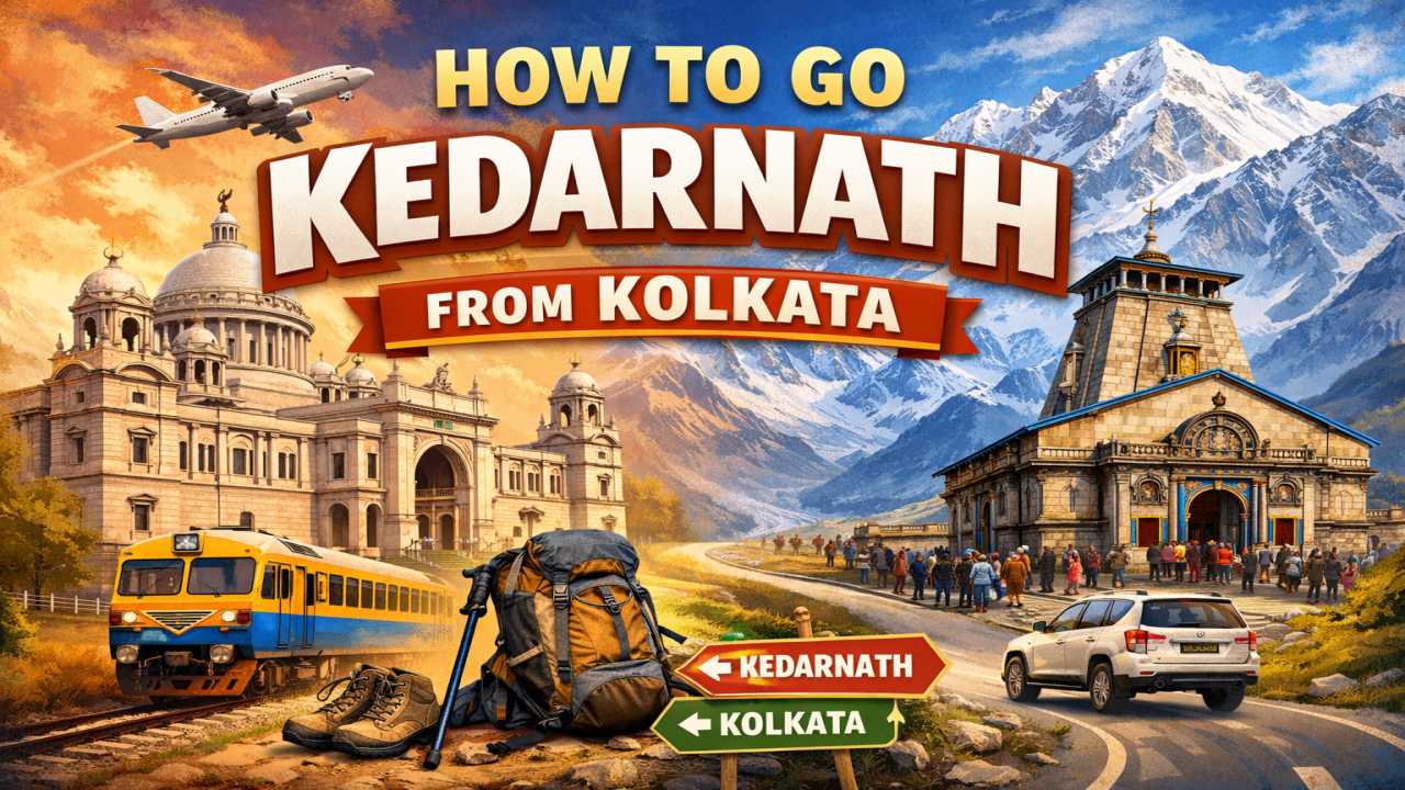 how to go kedarnath from kolkata