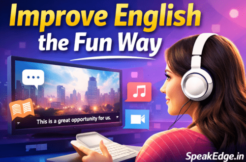 How to Improve English Watching Movies