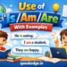 The Ultimate Guide to Using “Is, Am, Are” (With 100+ Examples)