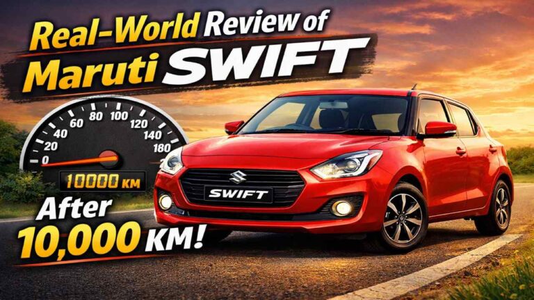 Real-World-Review-of-Maruti-Swift-After-10000-KM