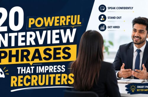 20 Powerful Interview Phrases That Impress Recruiters (With Real Examples)