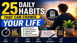 25 Daily Habits That Can Change Your Life in One Year