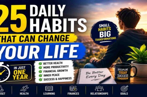 25 Daily Habits That Can Change Your Life in One Year