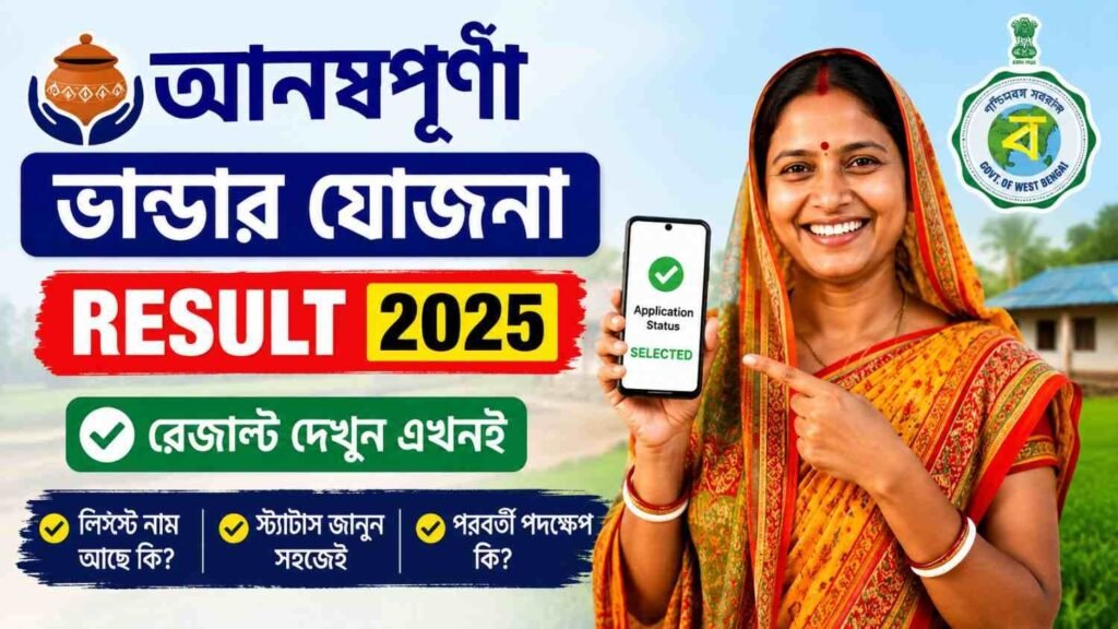 অন্নপূর্ণা ভান্ডার যোজনা ২০২৬: আবেদন পদ্ধতি, যোগ্যতা, নথিপত্র ও সম্পূর্ণ গাইড