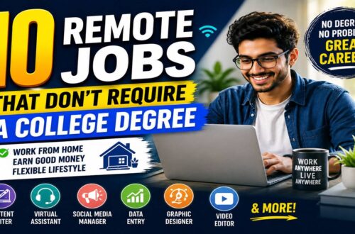 Remote Jobs Without a College Degree