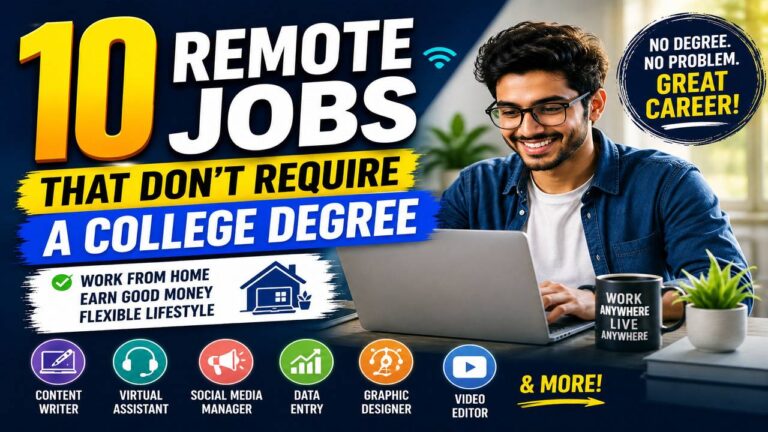 Remote Jobs Without a College Degree