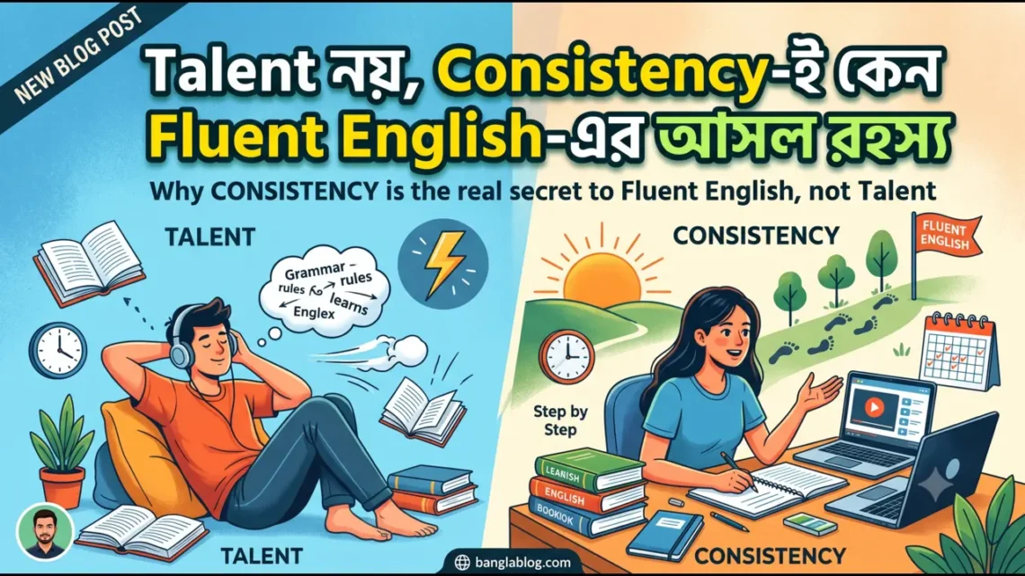 Talent নয় Consistency Fluent English