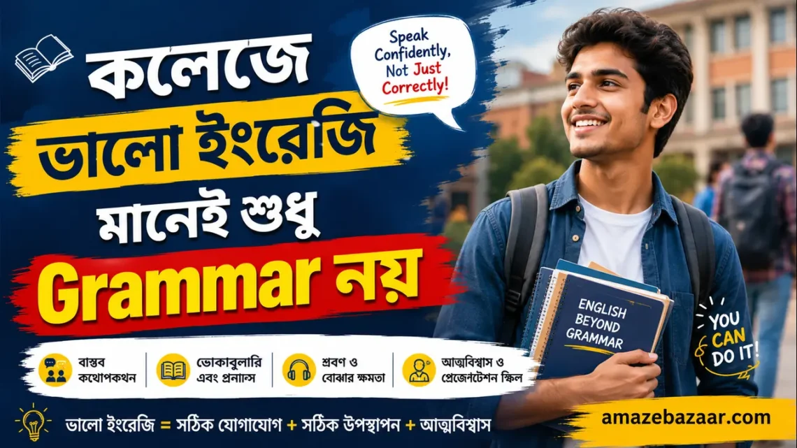 কলেজে ভালো ইংরেজি মানেই শুধু Grammar নয়