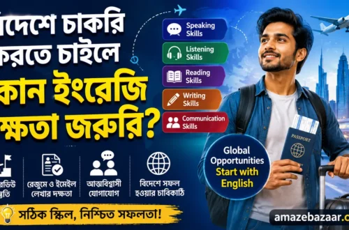 বিদেশে চাকরি করতে চাইলে কোন ইংরেজি দক্ষতা জরুরি