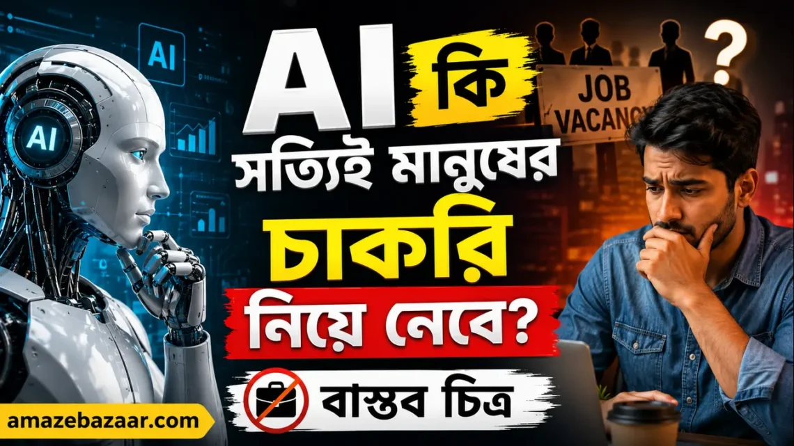 AI কি সত্যিই মানুষের চাকরি নিয়ে নেবে