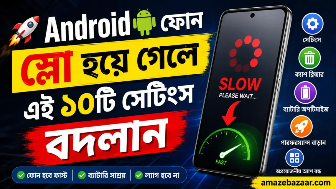 . Android ফোন স্লো হয়ে গেলে এই ১০টি সেটিংস বদলান