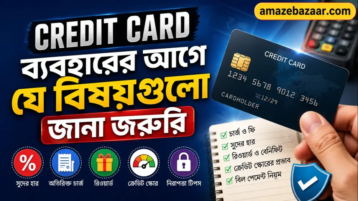 Credit Card ব্যবহারের আগে যে বিষয়গুলো জানা জরুরি
