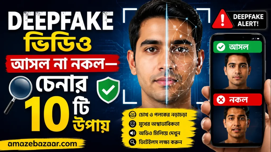 Deepfake ভিডিও চেনার উপায়