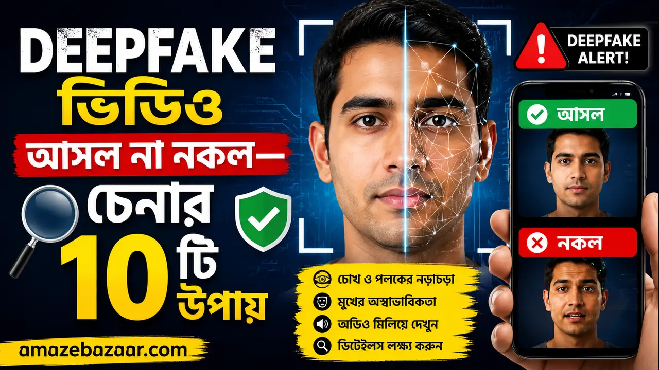 Deepfake ভিডিও চেনার উপায়