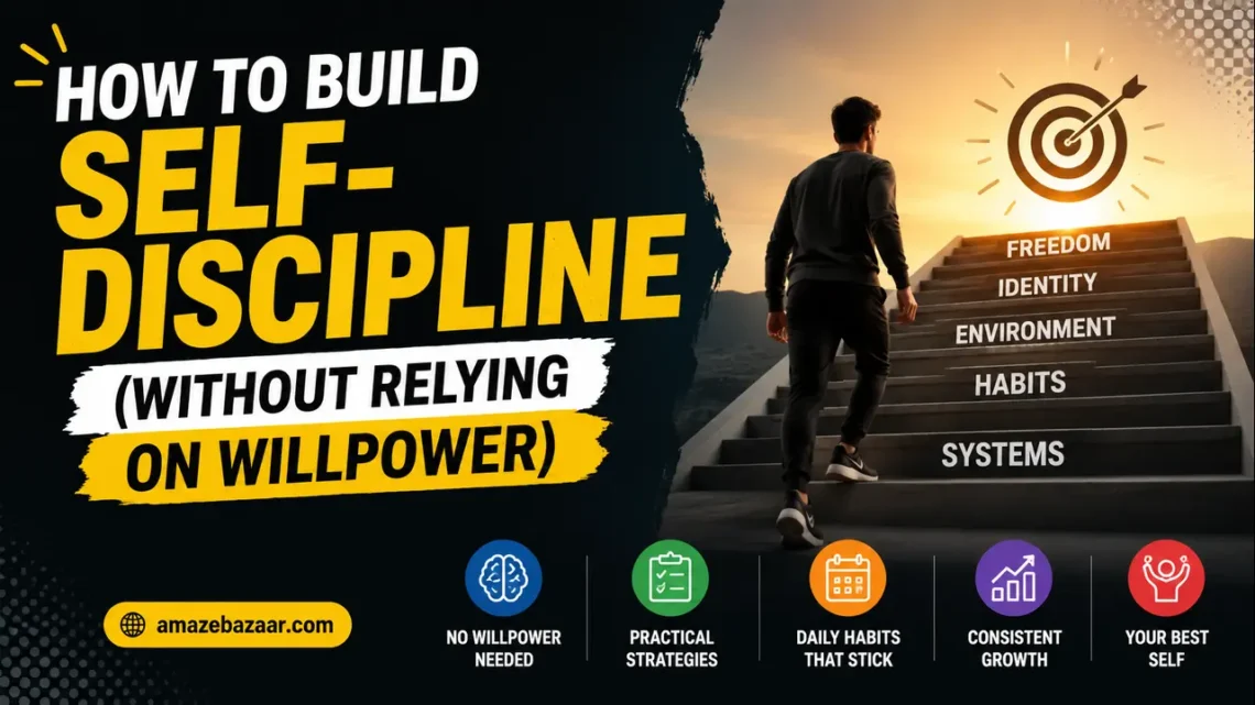 How to Build Self-Discipline (Without Relying on Willpower)