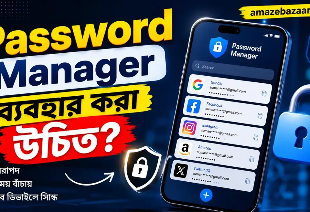 Password Manager ব্যবহার করা উচিত