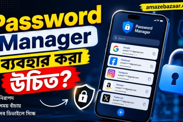 Password Manager ব্যবহার করা উচিত