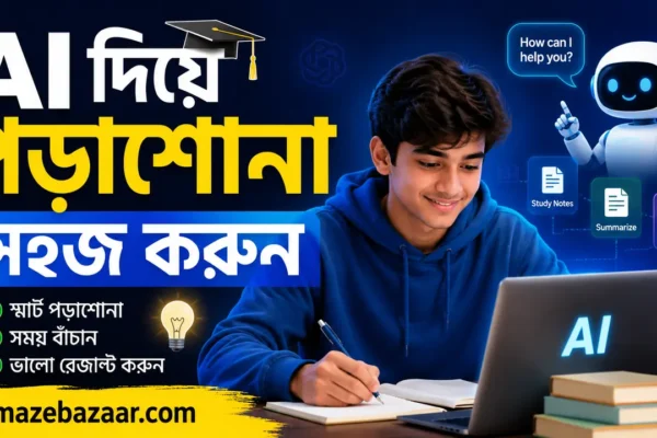 AI দিয়ে পড়াশোনা সহজ করুন