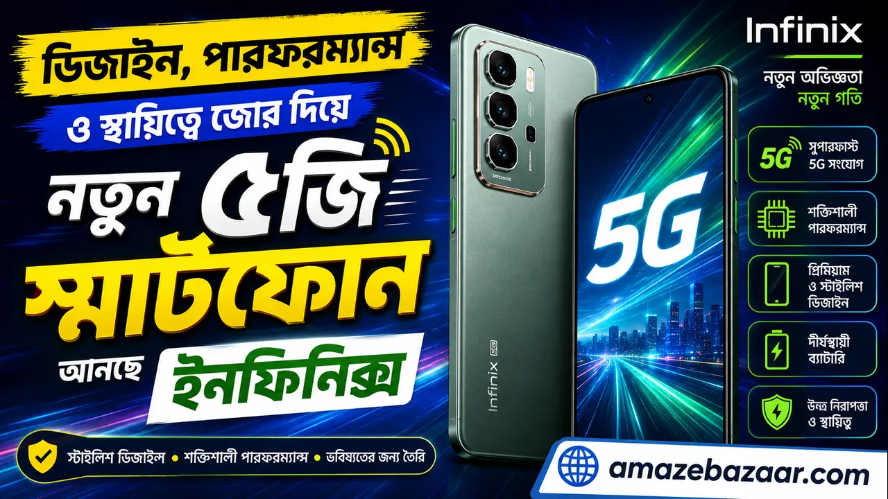 নতুন ইনফিনিক্স ৫জি স্মার্টফোন