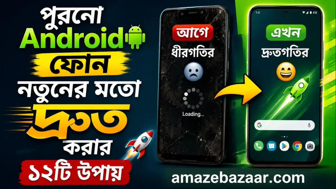পুরনো Android ফোন নতুনের মতো দ্রুত করার ১২টি উপায়