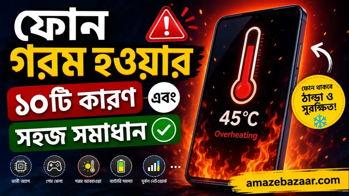 ফোন গরম হওয়ার কারণ