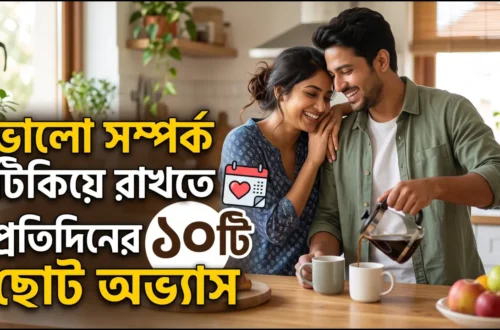 ভালো সম্পর্ক টিকিয়ে রাখার অভ্যাস