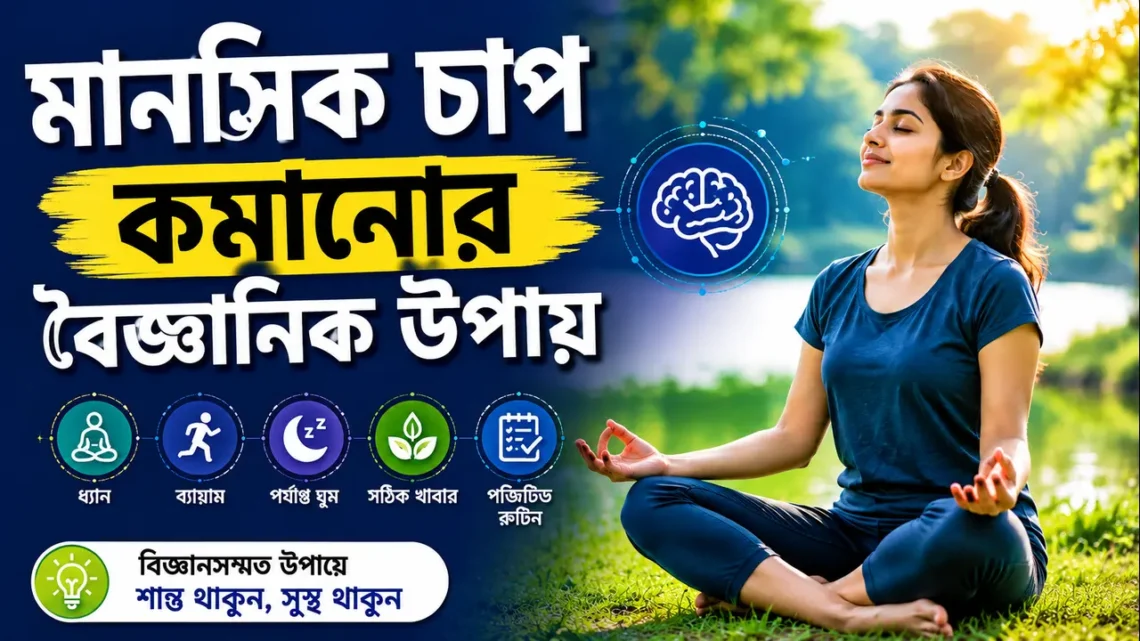 মানসিক চাপ কমানোর বৈজ্ঞানিক উপায়