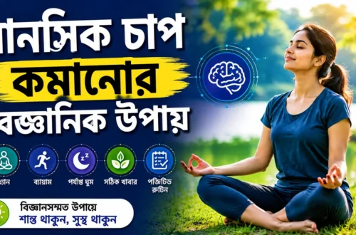মানসিক চাপ কমানোর বৈজ্ঞানিক উপায়