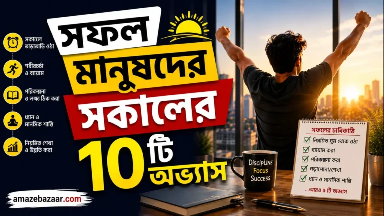 সফল মানুষদের সকালের অভ্যাস