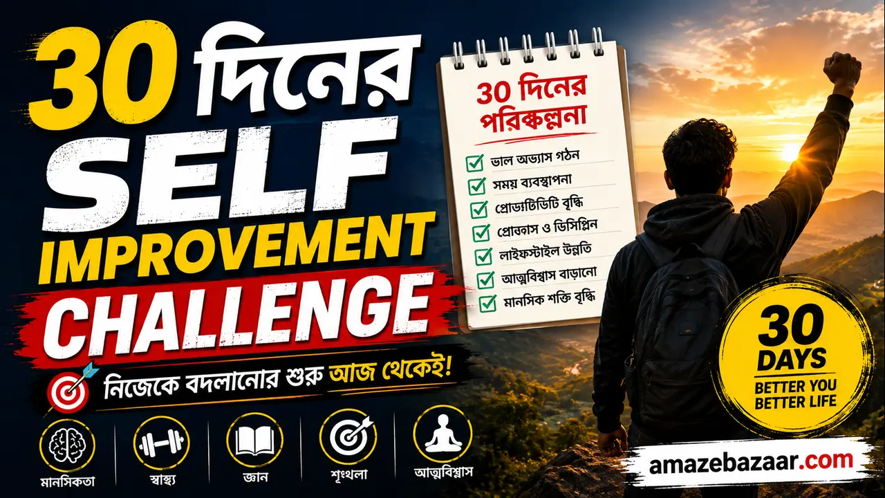 ৩০ দিনের Self Improvement Challenge