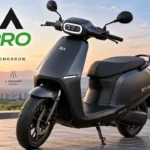 Ola S1 Pro electric scooter parked outdoors showcasing modern design and LED headlamp.